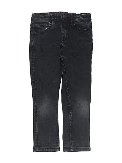 Pre-owned Tommy Hilfiger Kids' Jeans In Black