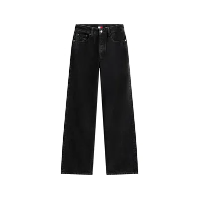 Tommy Hilfiger Jeans Black Recycled Cotton Bootcut Jeans