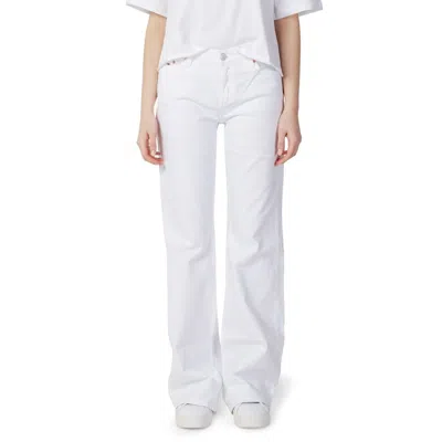 Tommy Hilfiger Jeans Blue Cotton Jeans & Pant In White
