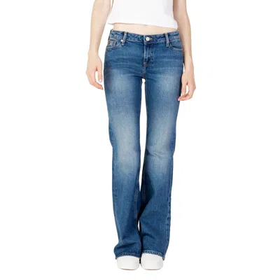 Tommy Hilfiger Jeans Cotton Jeans & Women's Pant In Blue