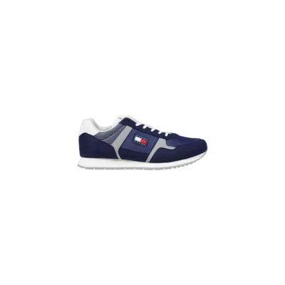 Tommy Hilfiger Jeans Blue Polyester Sneakers In Multi