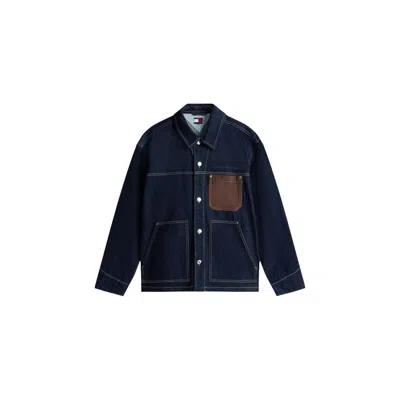 Tommy Hilfiger Jeans Blue Recycled Cotton Denim Jacket