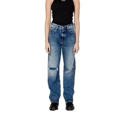 Tommy Hilfiger Jeans Recycled Cotton Jeans & Women's Pant In Blue