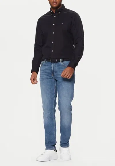 Tommy Hilfiger Jeans Core Denton Light Blue In Black