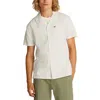 Tommy Hilfiger Jeans Cream Cotton Shirt In White