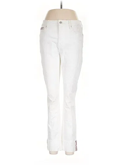 Pre-owned Tommy Hilfiger Jeans In Ivory