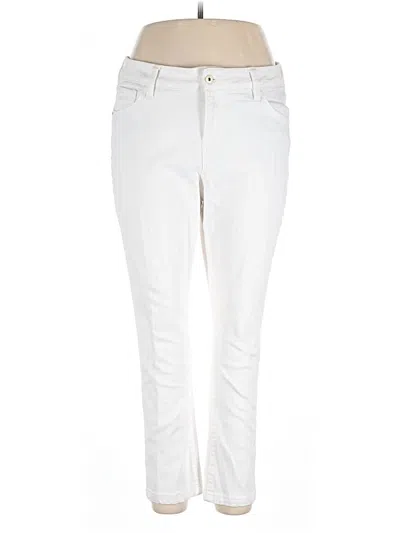 Pre-owned Tommy Hilfiger Jeans In Ivory