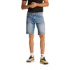 Tommy Hilfiger Jeans Light Blue Recycled Cotton Bermuda In Blue