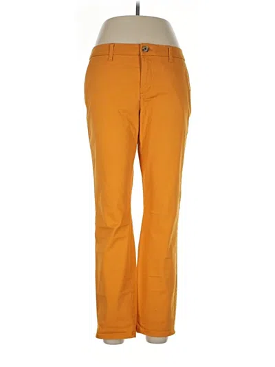 Pre-owned Tommy Hilfiger Jeans In Orange
