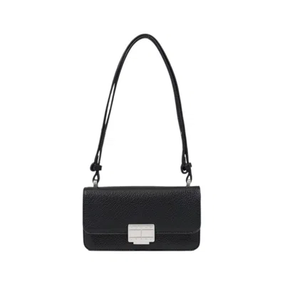 Tommy Hilfiger Jeans Polyethylene Women's Handbag In Black