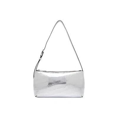 Tommy Hilfiger Jeans Silver Polyethylene Handbag