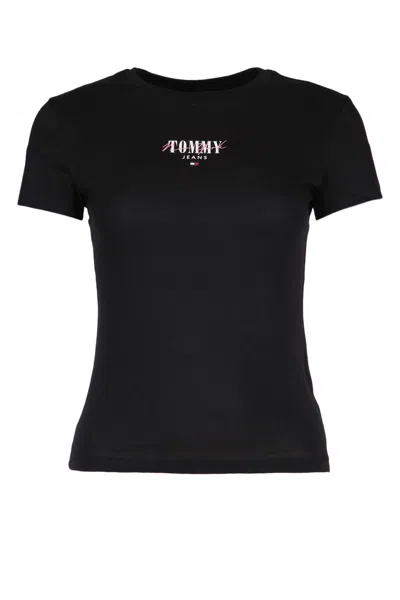 Tommy Hilfiger Jeans T Shirt In Black