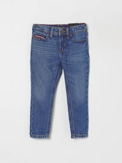 Tommy Hilfiger Jeans  Kids Color Denim In Blue