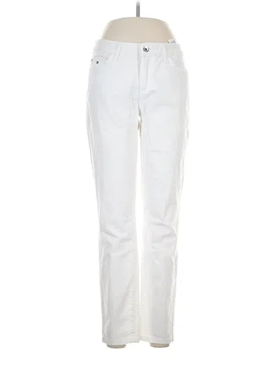 Pre-owned Tommy Hilfiger Jeans In White