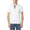 Tommy Hilfiger Jeans White Cotton Polo Shirt In White