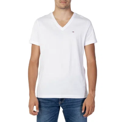 Tommy Hilfiger Jeans White Cotton T-shirt