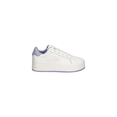 Tommy Hilfiger Jeans White Leather Chunky Sneakers