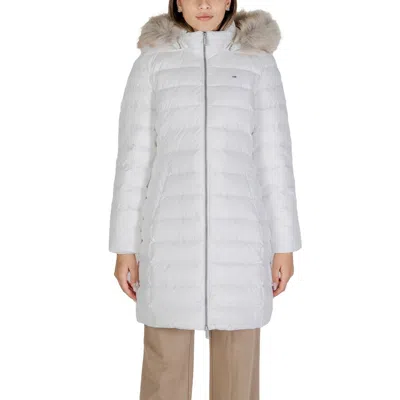 Tommy Hilfiger Jeans Recycled Polyester Jackets & Women's Coat In White