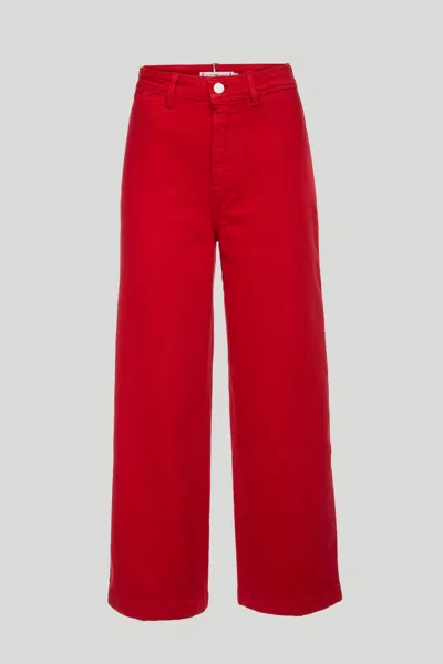 Tommy Hilfiger Jeans Wide Leg Rosso