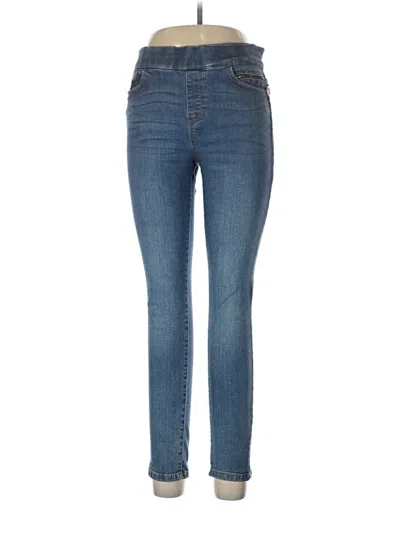 Pre-owned Tommy Hilfiger Jeggings In Blue