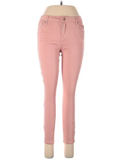 Pre-owned Tommy Hilfiger Jeggings In Pink