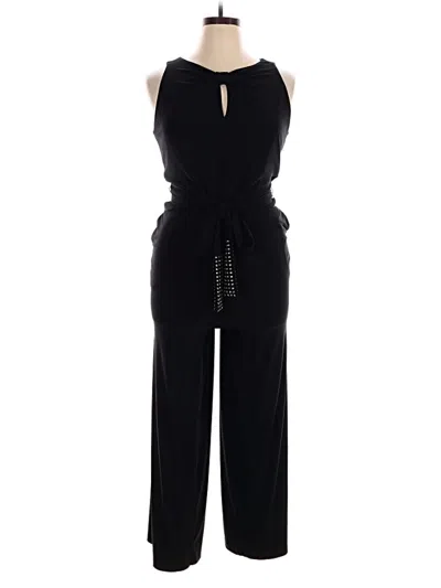 Pre-owned Tommy Hilfiger Jumpsuit In Black