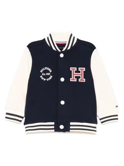 Tommy Hilfiger Junior Babies' 1985 Varsity Jacket In 蓝色