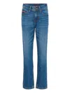 Tommy Hilfiger Junior Belt-loop Five-pocket Jeans In Blue