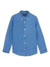 Tommy Hilfiger Junior Chambray Shirt In Blue