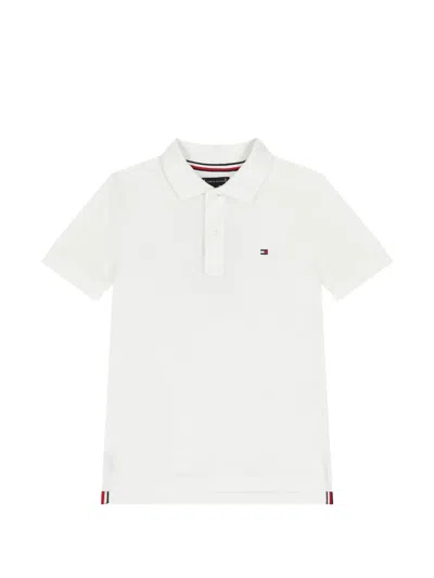 Tommy Hilfiger Junior Kids' Classic Polo Shirt In White