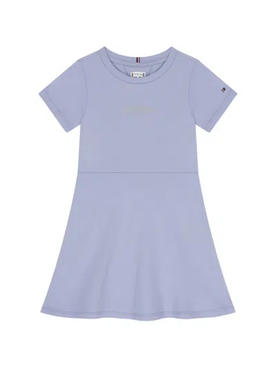 Tommy Hilfiger Junior Kids' Cotton A-line Dress In Multi