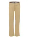 Tommy Hilfiger Junior Cotton Chinos In Brown