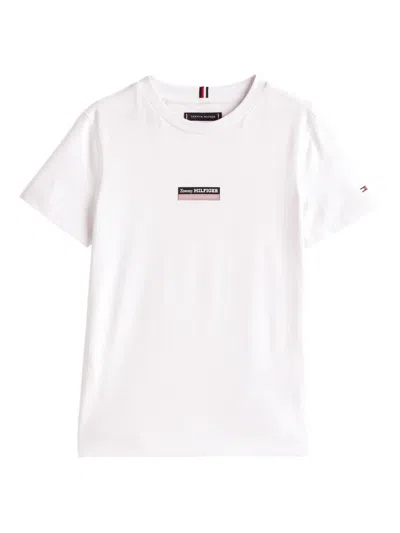 Tommy Hilfiger Junior Kids' Cotton T-shirt In White