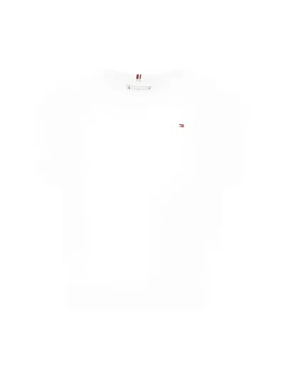 Tommy Hilfiger Junior Cropped T-shirt In White