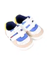 Tommy Hilfiger Junior Double-strap Crib Shoes In White