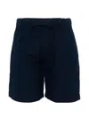 Tommy Hilfiger Junior Drawstring Elasticated Shorts In Black