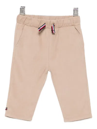 Tommy Hilfiger Junior Babies' Drawstring Trousers In Neutral