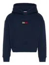 Tommy Hilfiger Junior Embellished-logo Hoodie In Animal Print