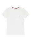 Tommy Hilfiger Junior Embroidered-logo T-shirt (pack Of Two) In White
