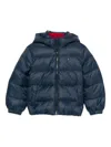 Tommy Hilfiger Junior Essential Hooded Puffer Jacket In Blue