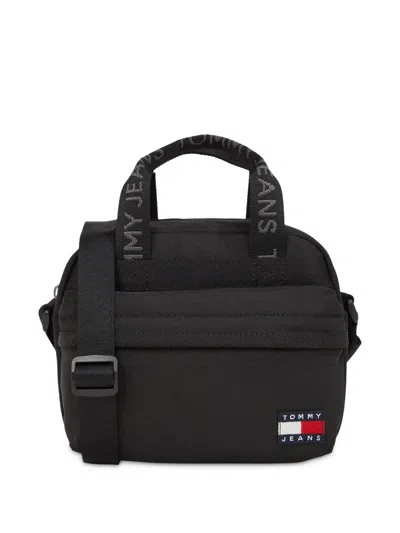 Tommy Hilfiger Junior Kids' Essential Repeat Cross Body Bag In Black