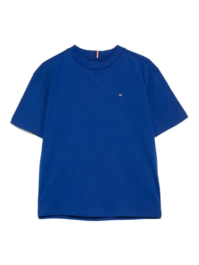 Tommy Hilfiger Junior Kids' Essential T-shirt In 蓝色