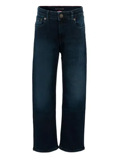 Tommy Hilfiger Junior Kids' Five-pocket Jeans In Blue
