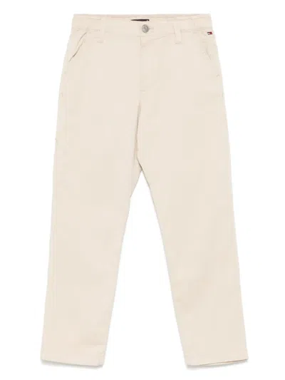 Tommy Hilfiger Junior Kids' Flag-woven Trousers