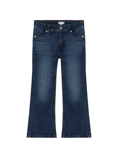Tommy Hilfiger Junior Kids' Flared Trousers In Blue