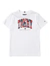 Tommy Hilfiger Junior Floral-logo T-shirt In White
