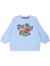 Tommy Hilfiger Junior Graphic-print Sweatshirt In Blue