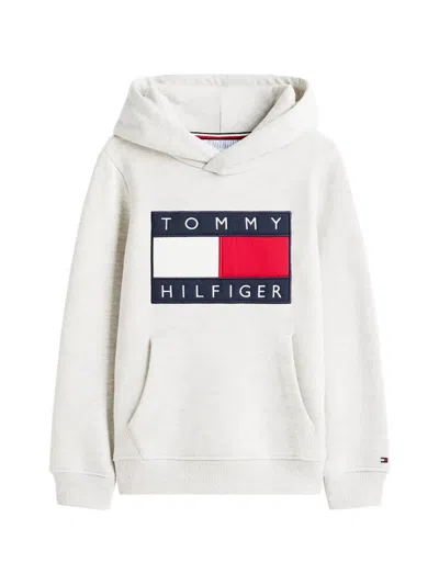 Tommy Hilfiger Junior Kids' Heritage Flag Badge Hoodie In Multi