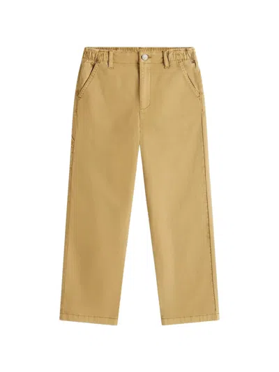 Tommy Hilfiger Junior Kids' Herringbone Twill Relaxed Carpenter Trousers In Multi