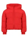 Tommy Hilfiger Junior Hooded Jacket In Red